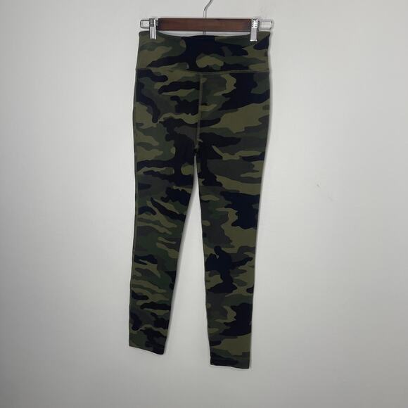 J. Crew leggings size small camo camouflage green  athletic athleisure - Picture 6 of 13